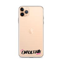 Clear iPhone Case - Carolina Blessed