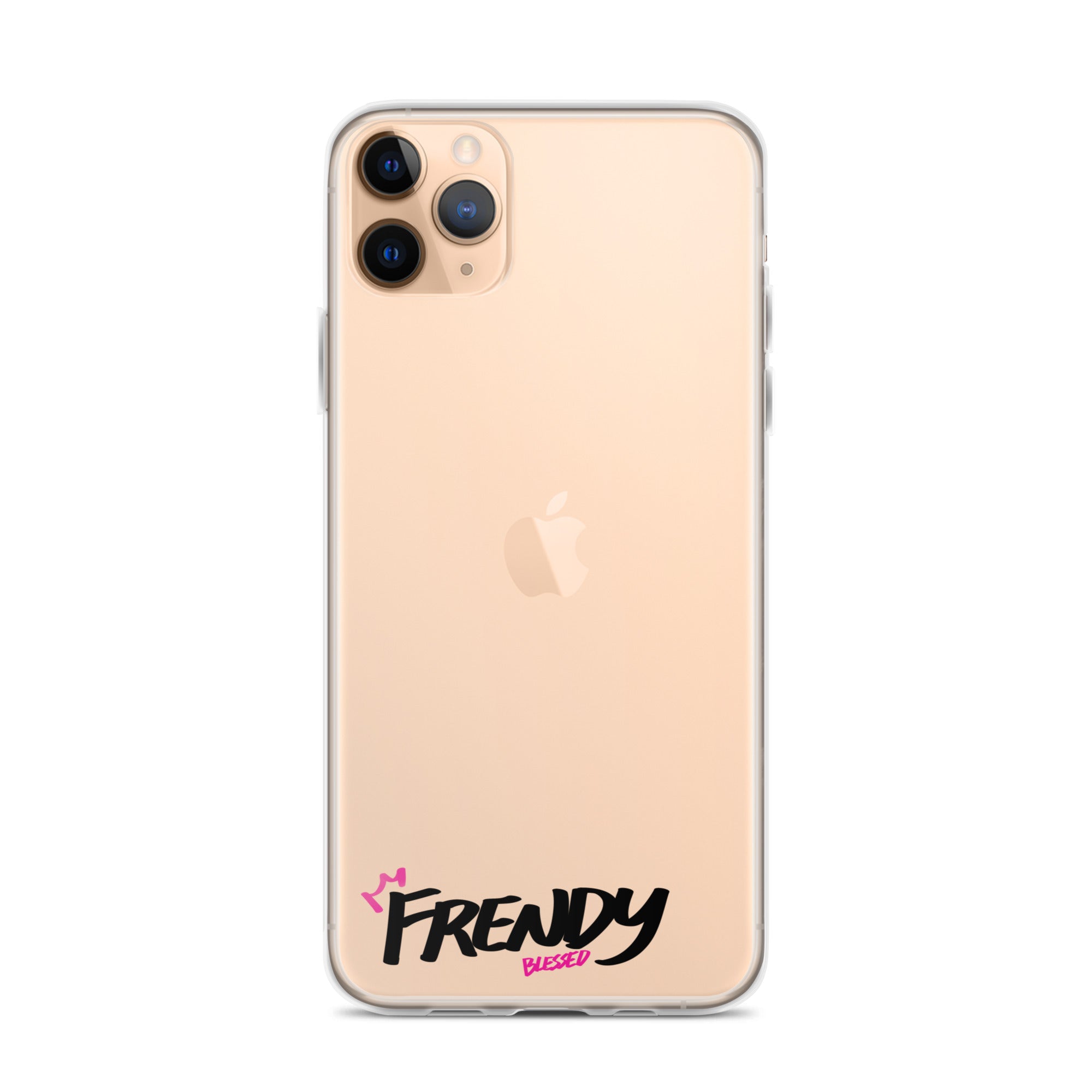 Clear iPhone Case - Frendy Blessed