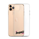 Clear iPhone Case - Andres Blessed