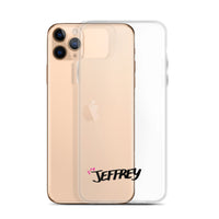 Clear iPhone Case - Jeffrey