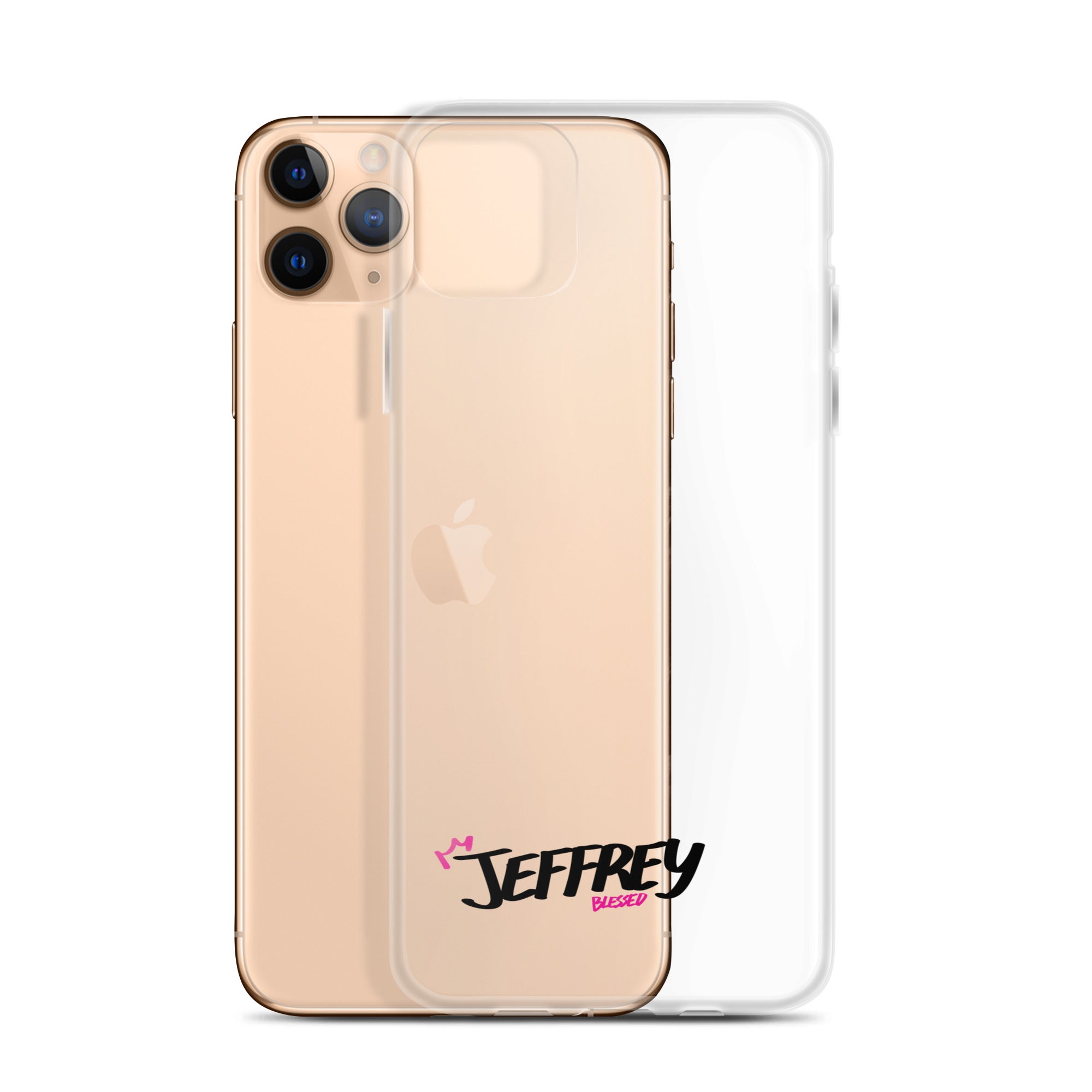 Clear iPhone Case - Jeffrey Blessed