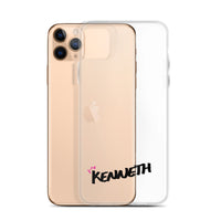 Clear iPhone Case - Kenneth