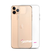 Clear iPhone Case - Stephanie Blessed