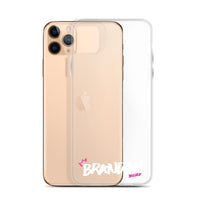 Clear iPhone Case - Brandon Blessed