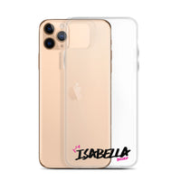 Clear iPhone Case - Isabella Blessed