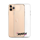 Clear iPhone Case - Jayden Blessed