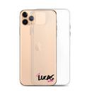 Clear iPhone Case - Lucas Blessed