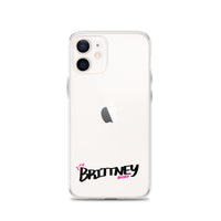 Clear iPhone Case - Brittney Blessed