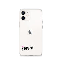 Clear iPhone Case - Carlos