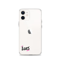 Clear iPhone Case - Luis Blessed