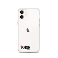 Clear iPhone Case - Khoa Blessed