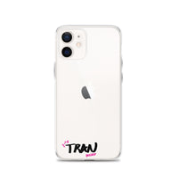 Clear iPhone Case - Tran Blessed