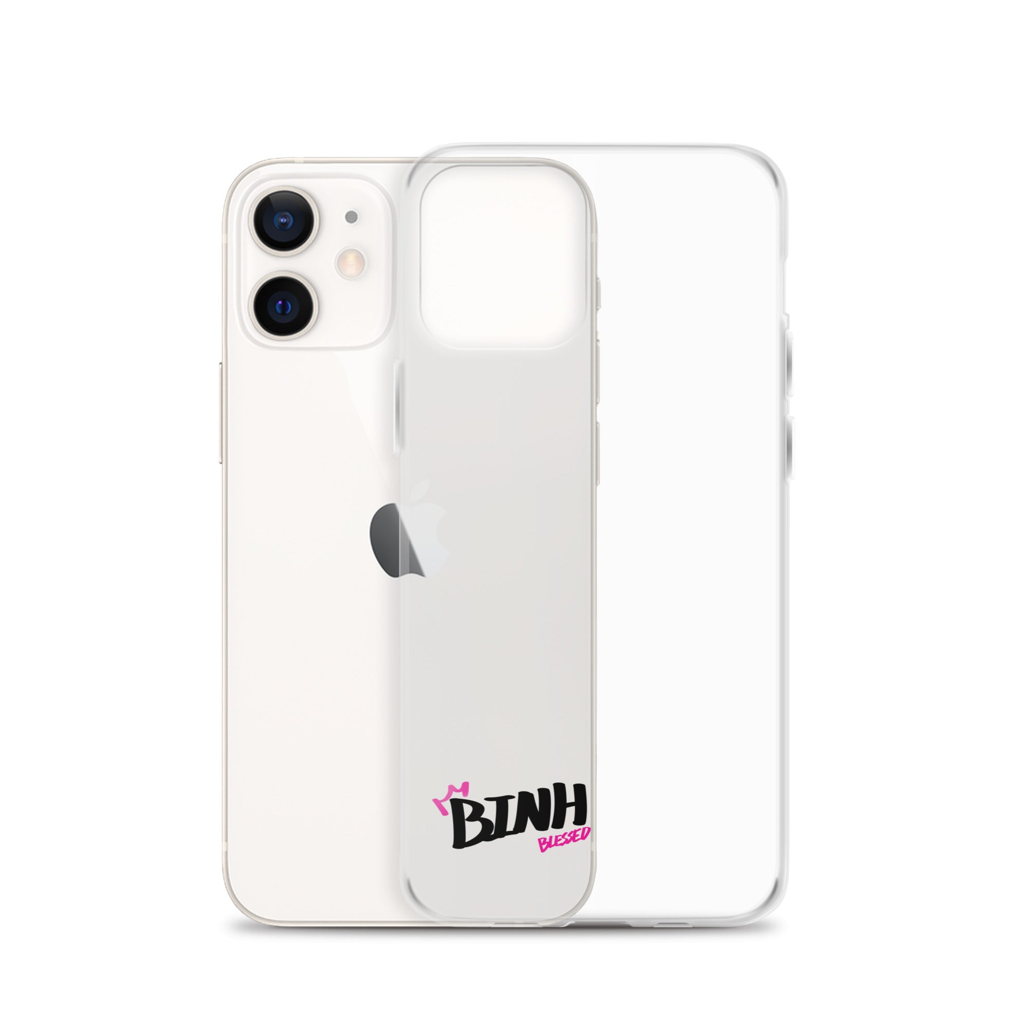 Clear iPhone Case - Binh Blessed