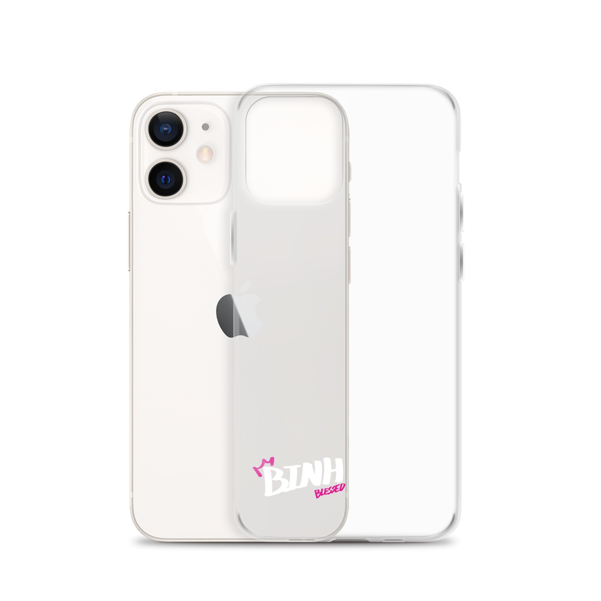 Clear iPhone Case - Binh Blessed