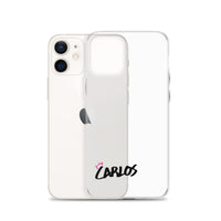 Clear iPhone Case - Carlos