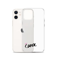 Clear iPhone Case - Carol