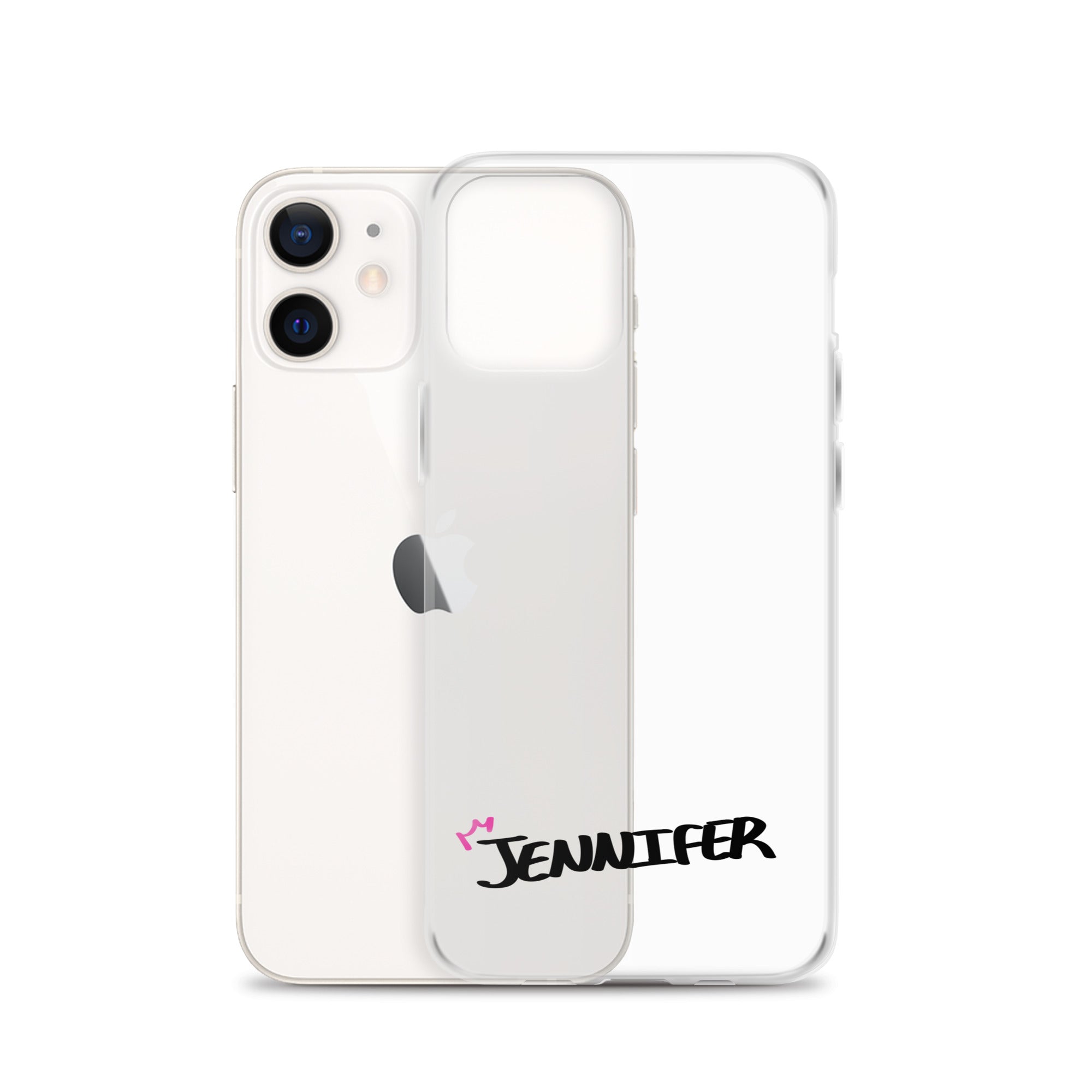 Clear iPhone Case - Jennifer