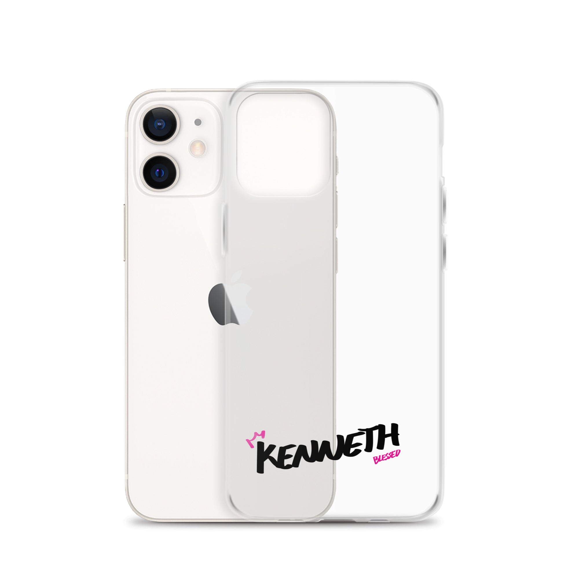 Clear iPhone Case - Kenneth Blessed