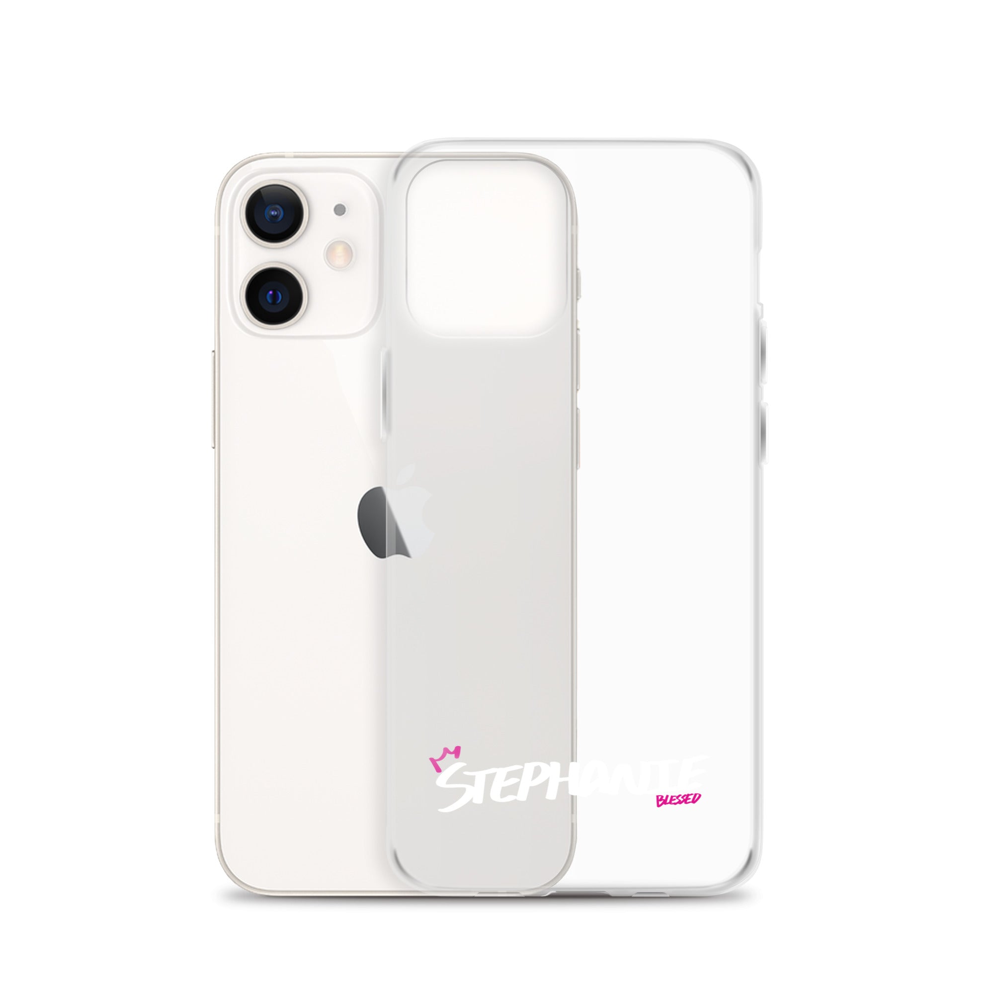 Clear iPhone Case - Stephanie Blessed