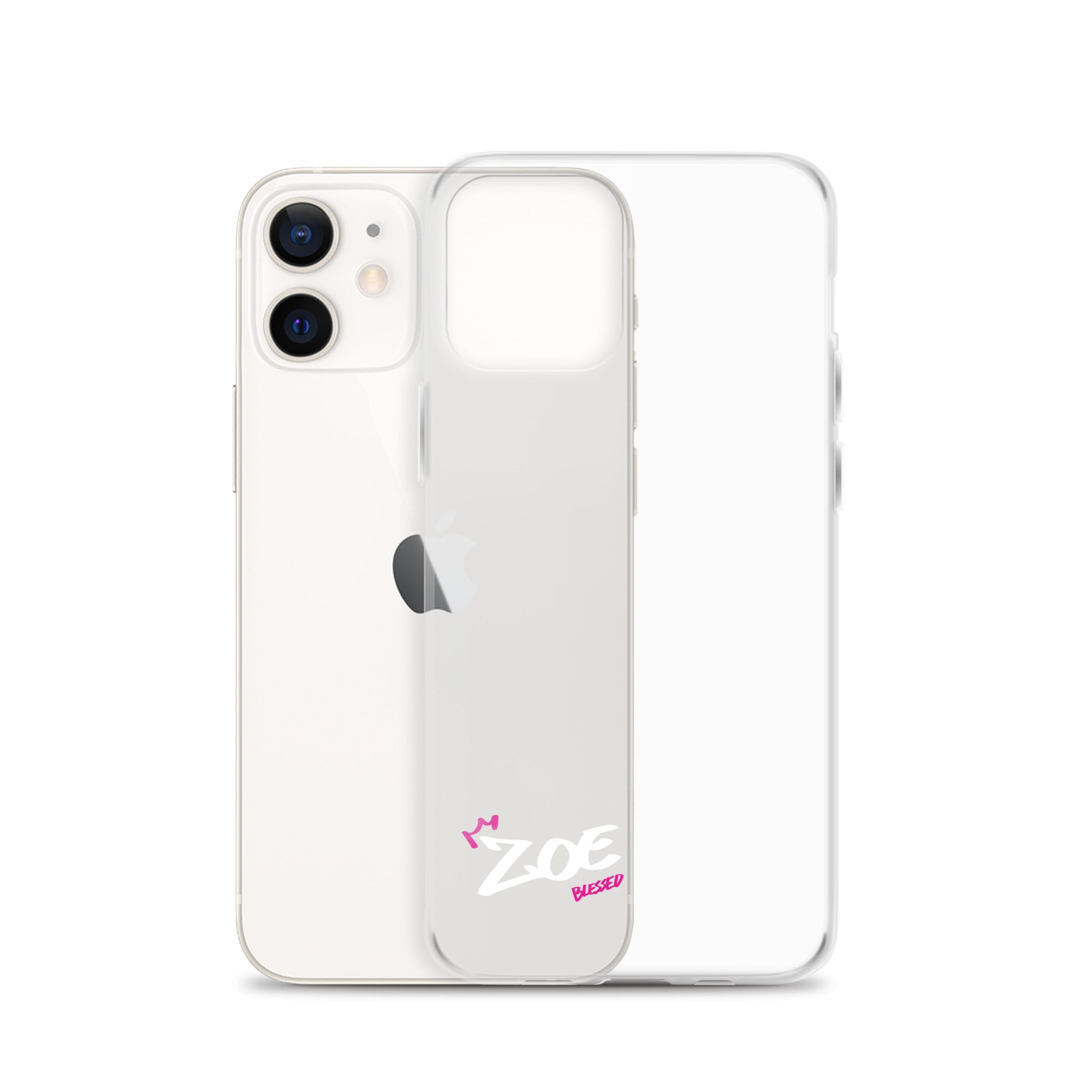 Clear iPhone Case - Zoe Blessed