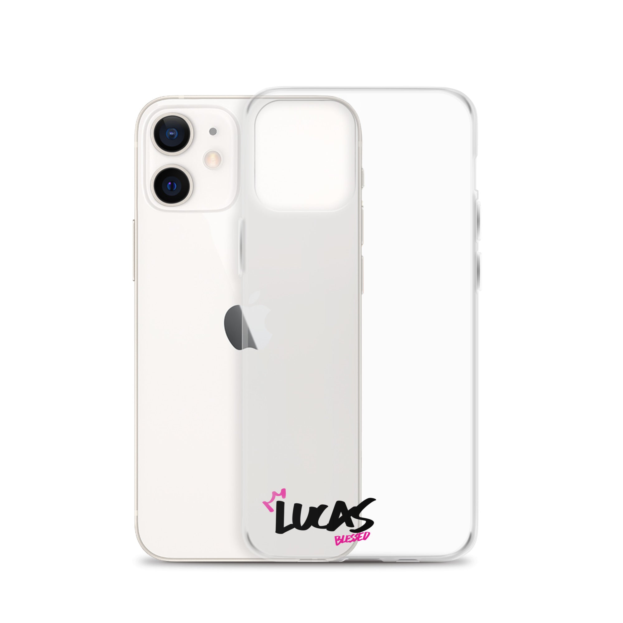 Clear iPhone Case - Lucas Blessed