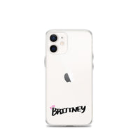 Clear iPhone Case - Brittney