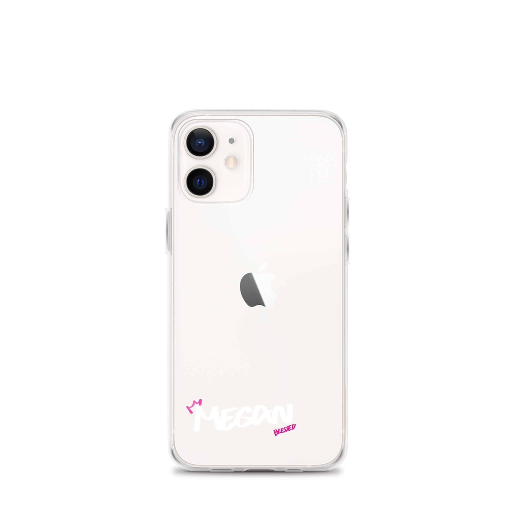 Clear iPhone Case - Megan Blessed