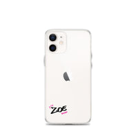 Clear iPhone Case - Zoe Blessed