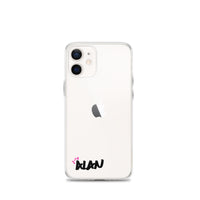 Clear iPhone Case Black Text - Alan