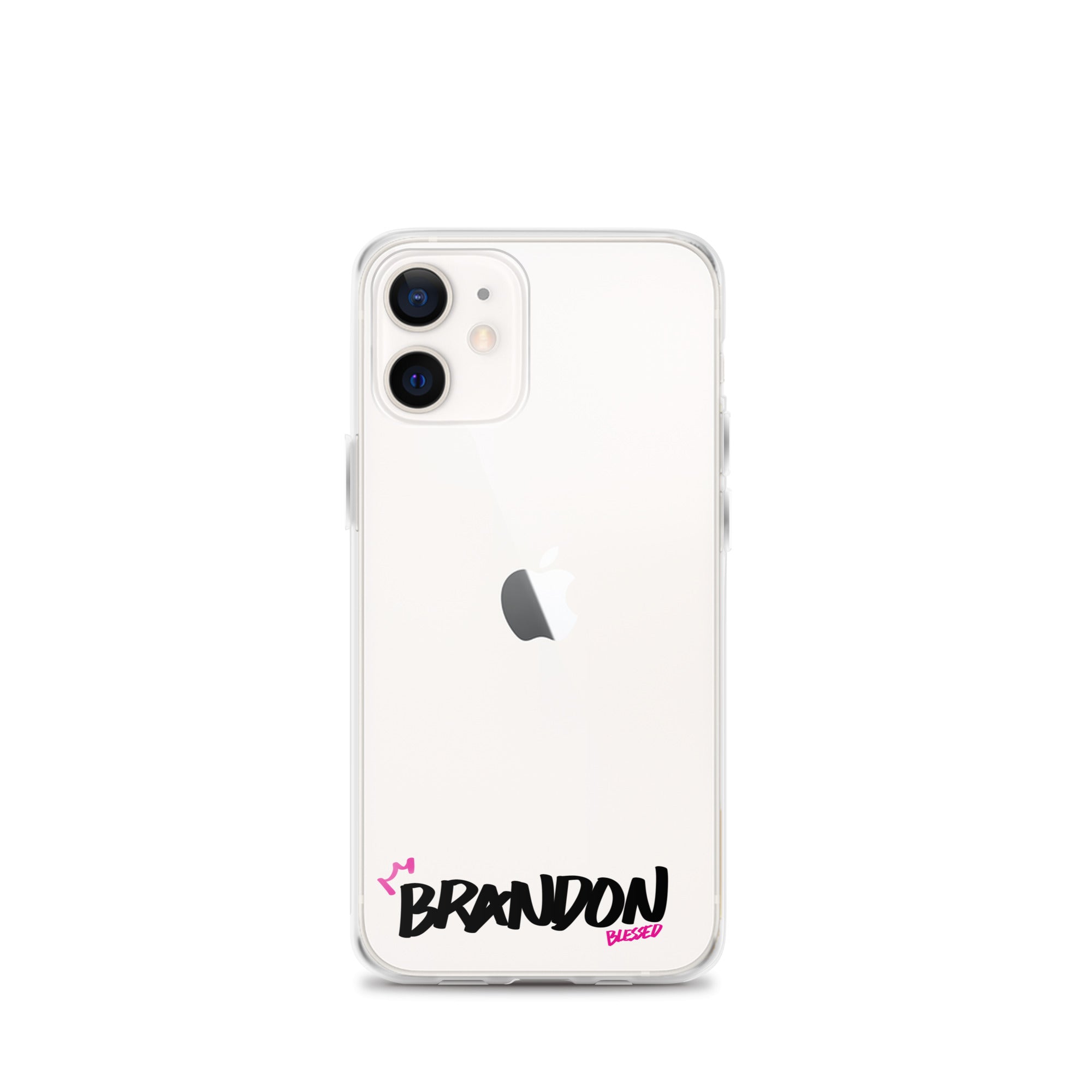 Clear iPhone Case - Brandon Blessed