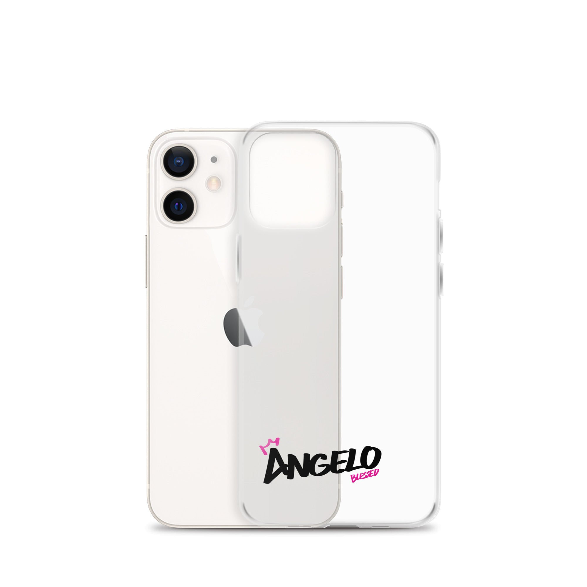 Clear iPhone Case - Angelo Blessed