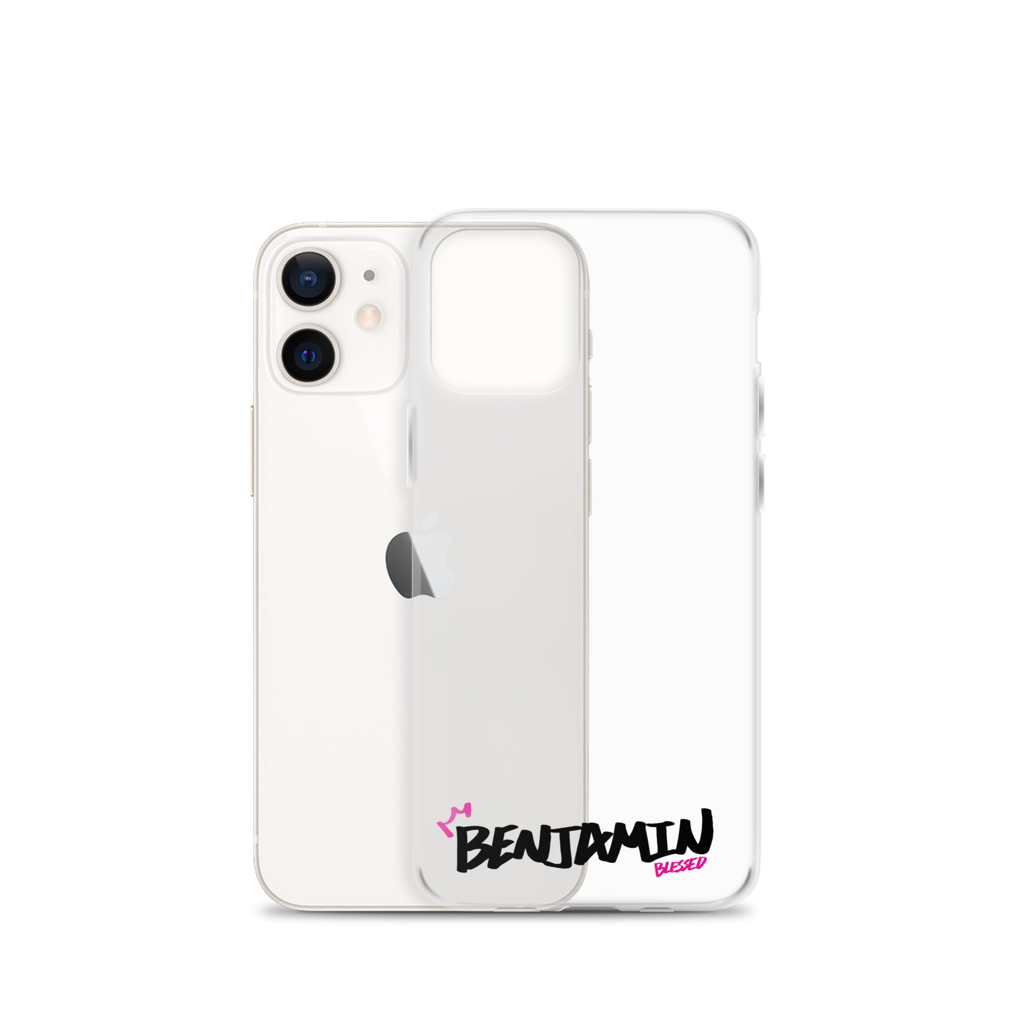 Clear iPhone Case - Benjamin Blessed