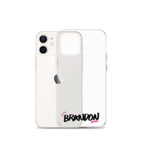 Clear iPhone Case - Brandon Blessed