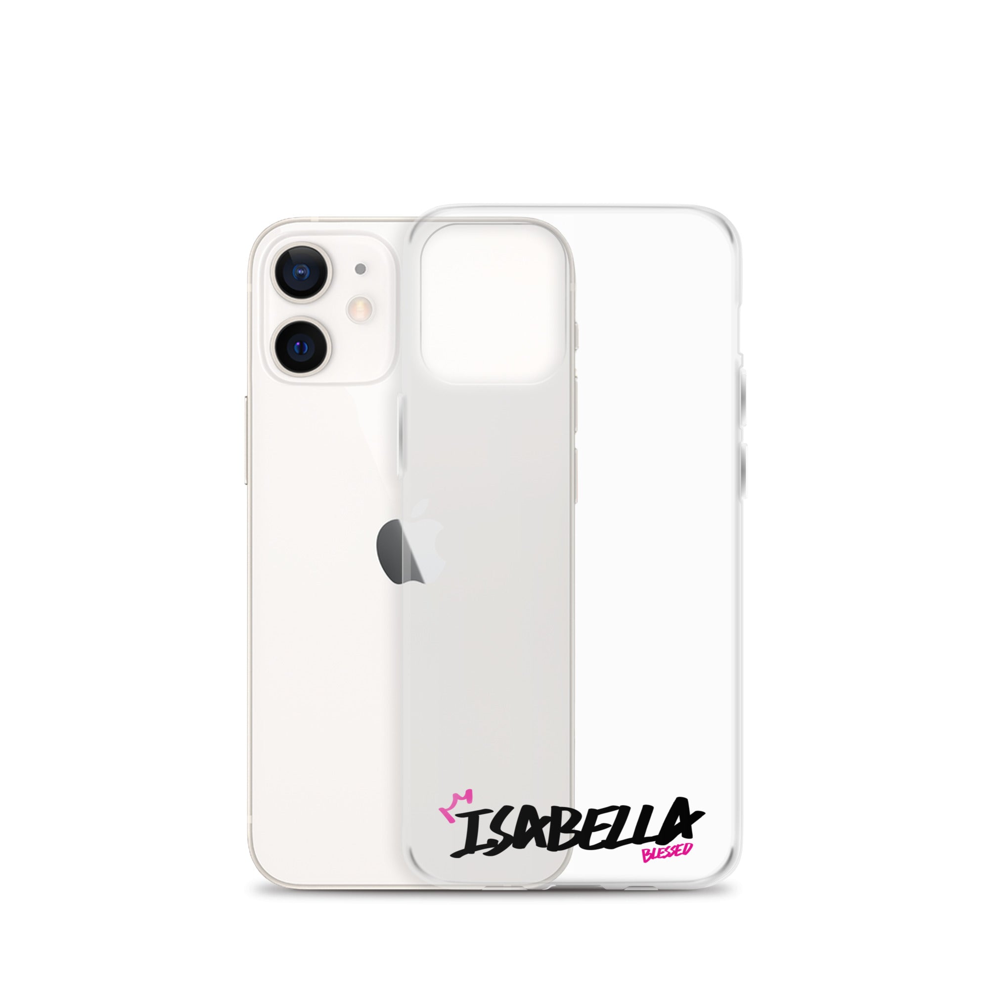 Clear iPhone Case - Isabella Blessed