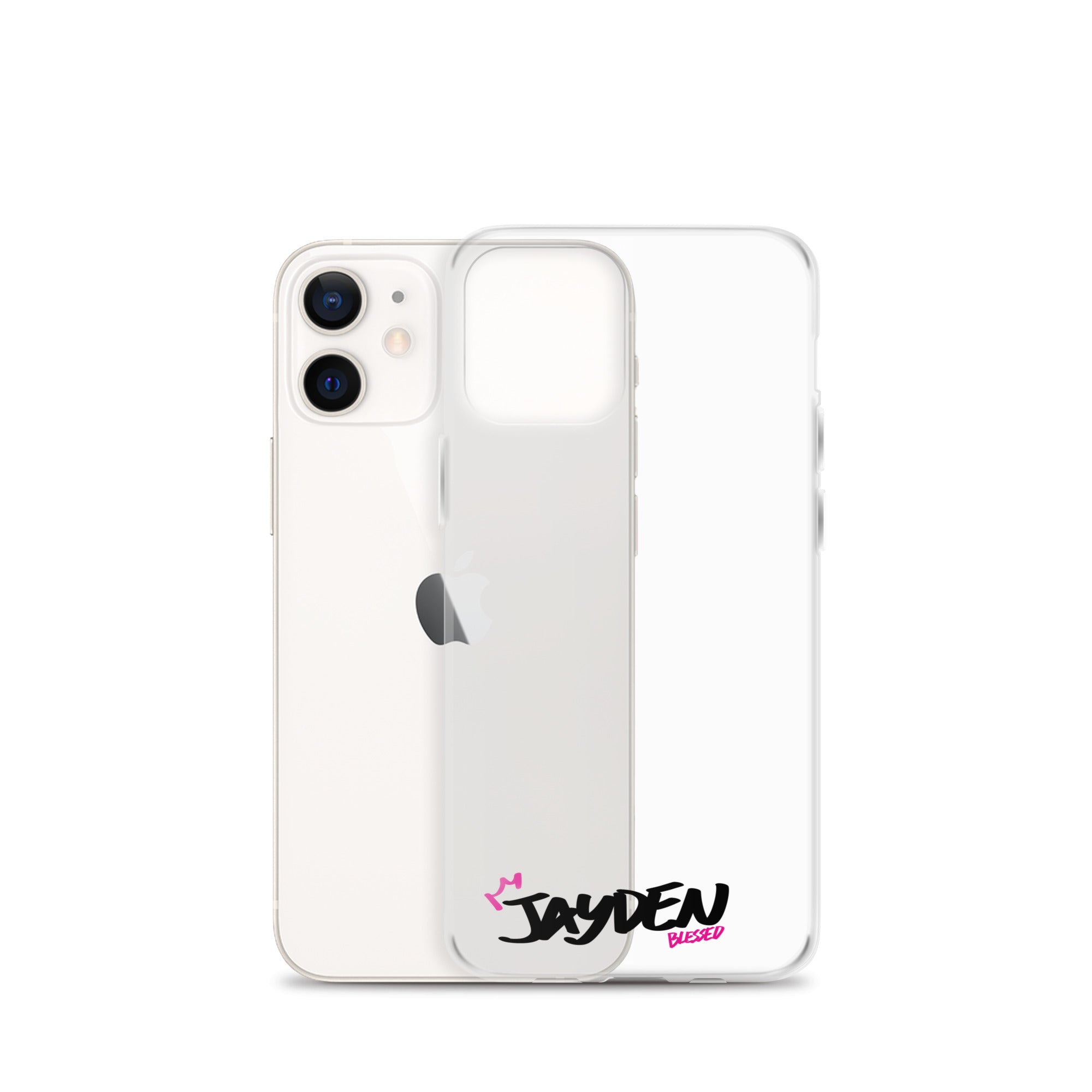 Clear iPhone Case - Jayden Blessed