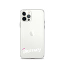 Clear iPhone Case - Brittney