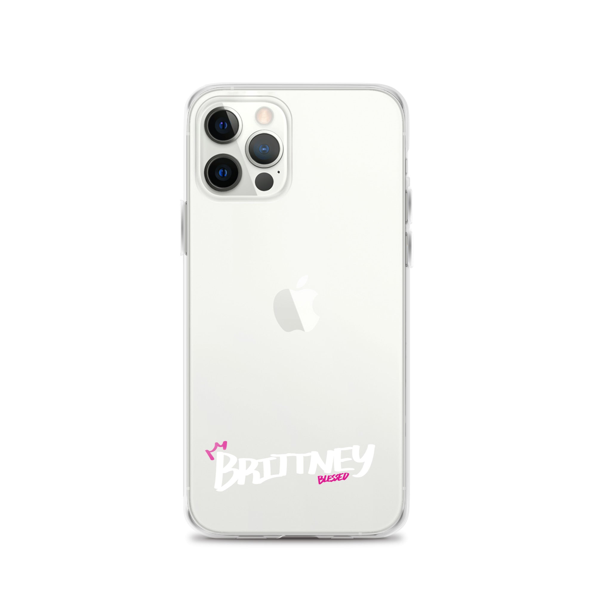 Clear iPhone Case - Brittney Blessed