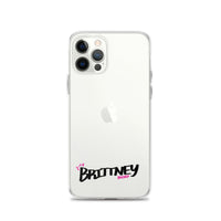 Clear iPhone Case - Brittney Blessed