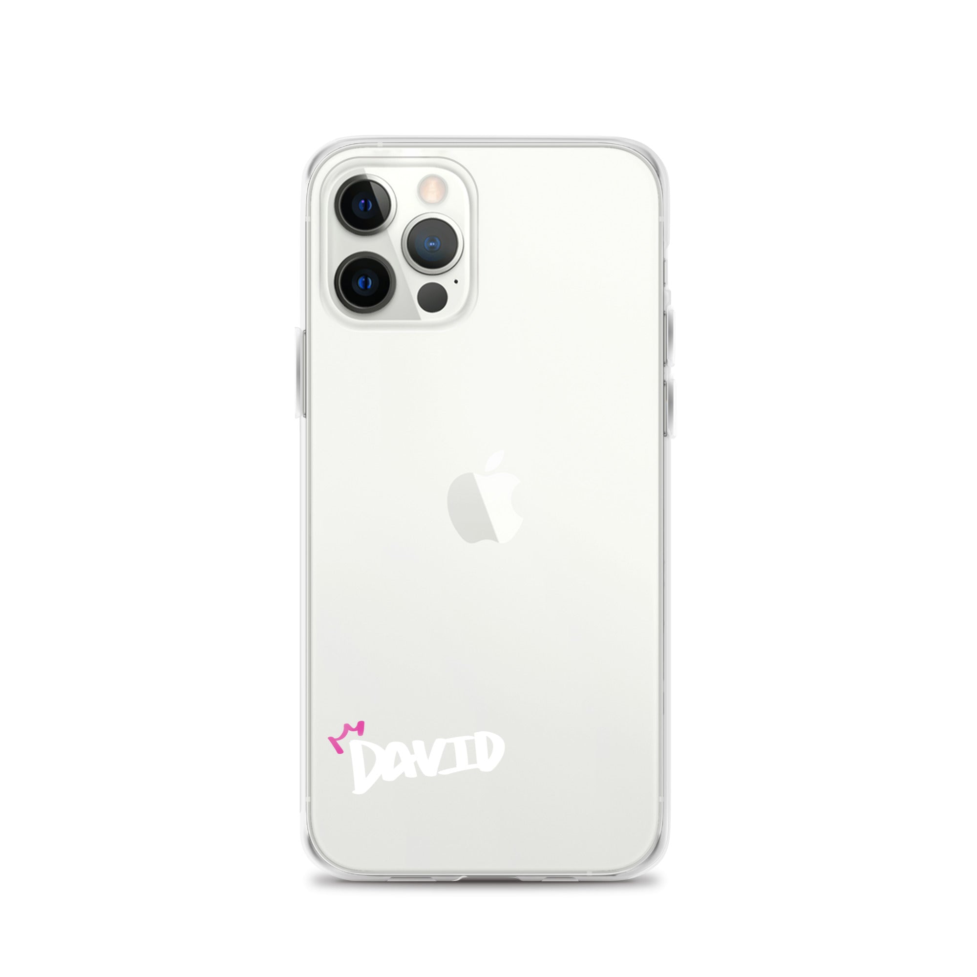 Clear iPhone Case - David