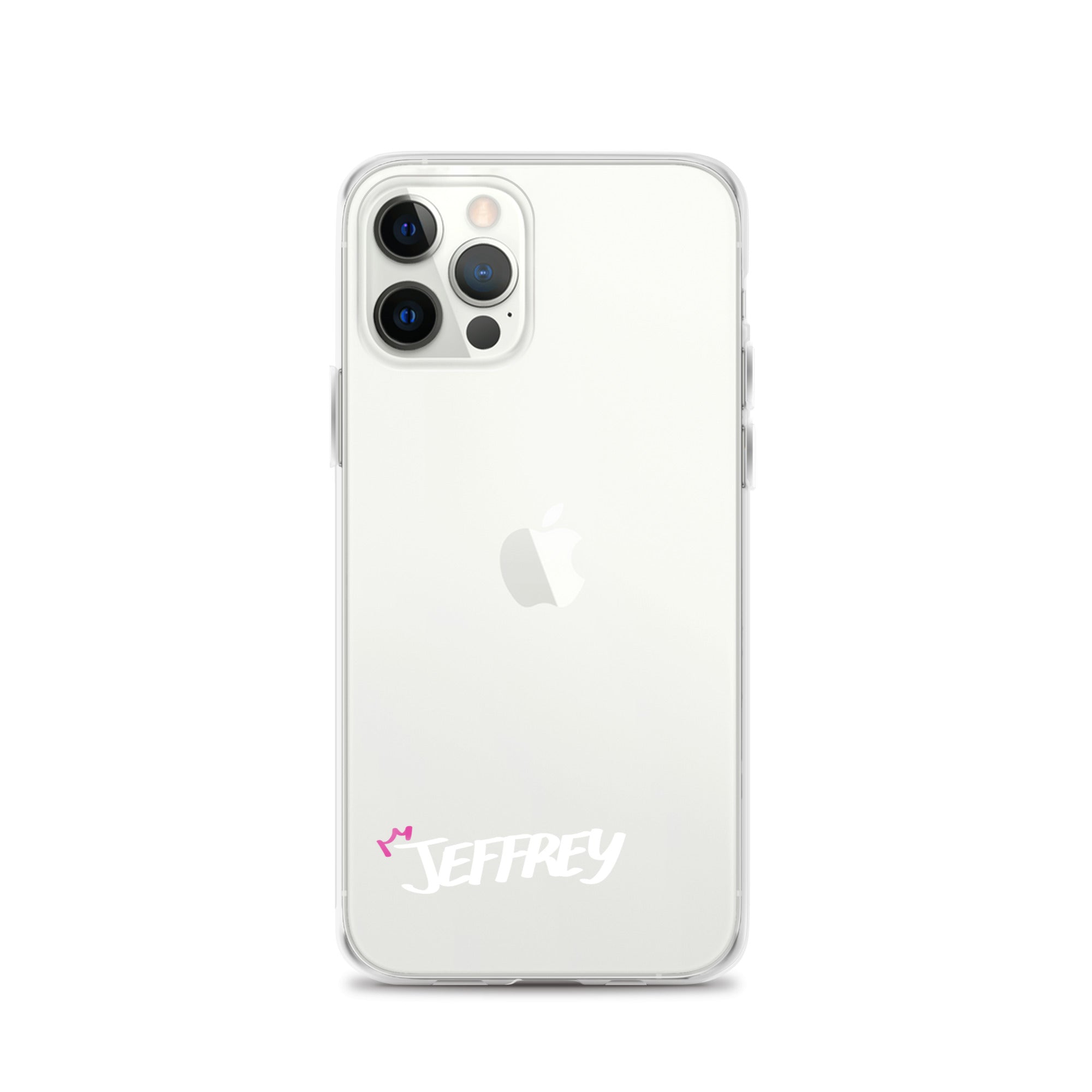 Clear iPhone Case - Jeffrey