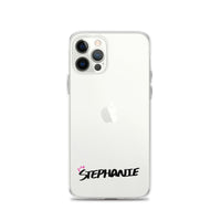 Clear iPhone Case - Stephanie