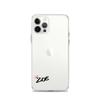 Clear iPhone Case - Zoe