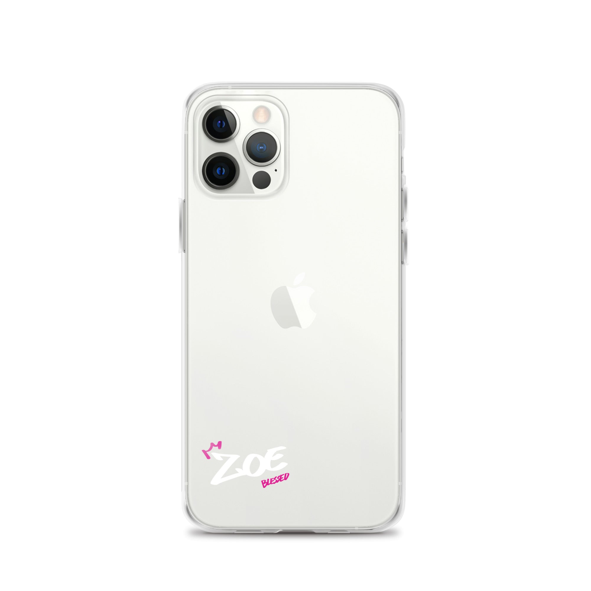 Clear iPhone Case - Zoe Blessed