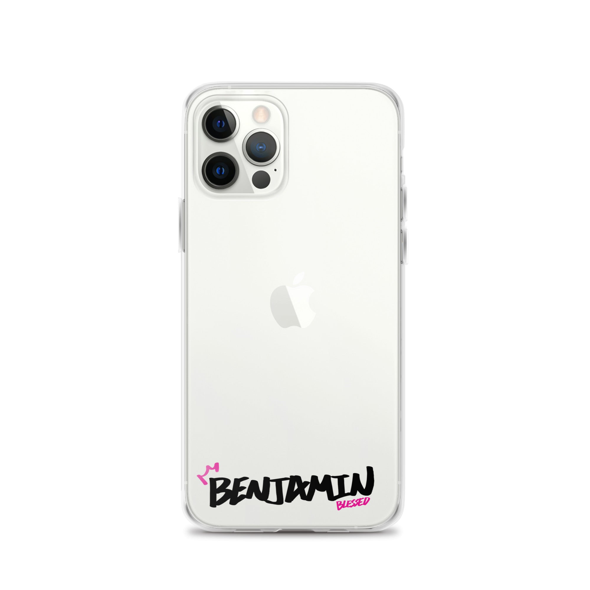 Clear iPhone Case - Benjamin Blessed