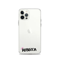 Clear iPhone Case - Rebecca