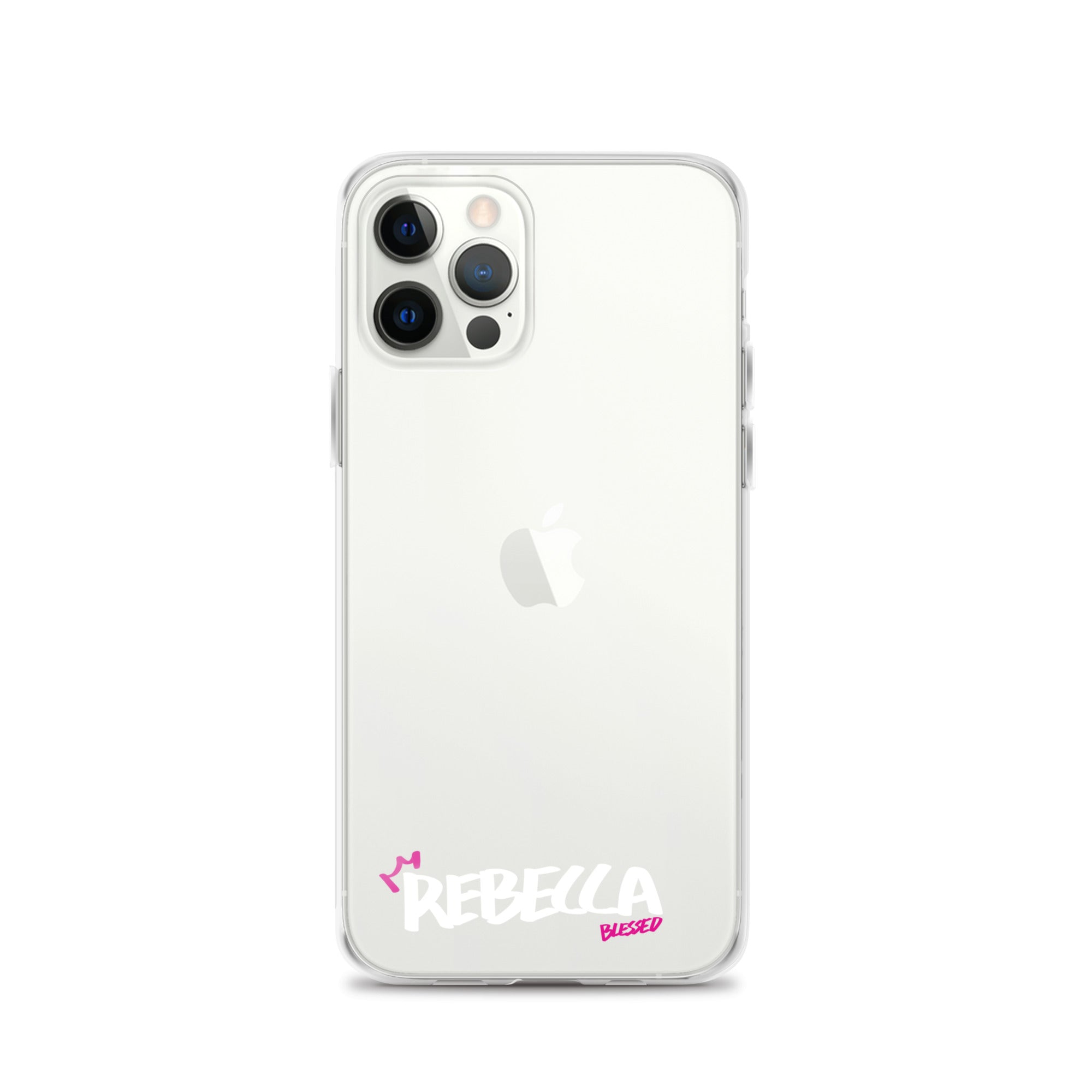 Clear iPhone Case - Rebecca Blessed