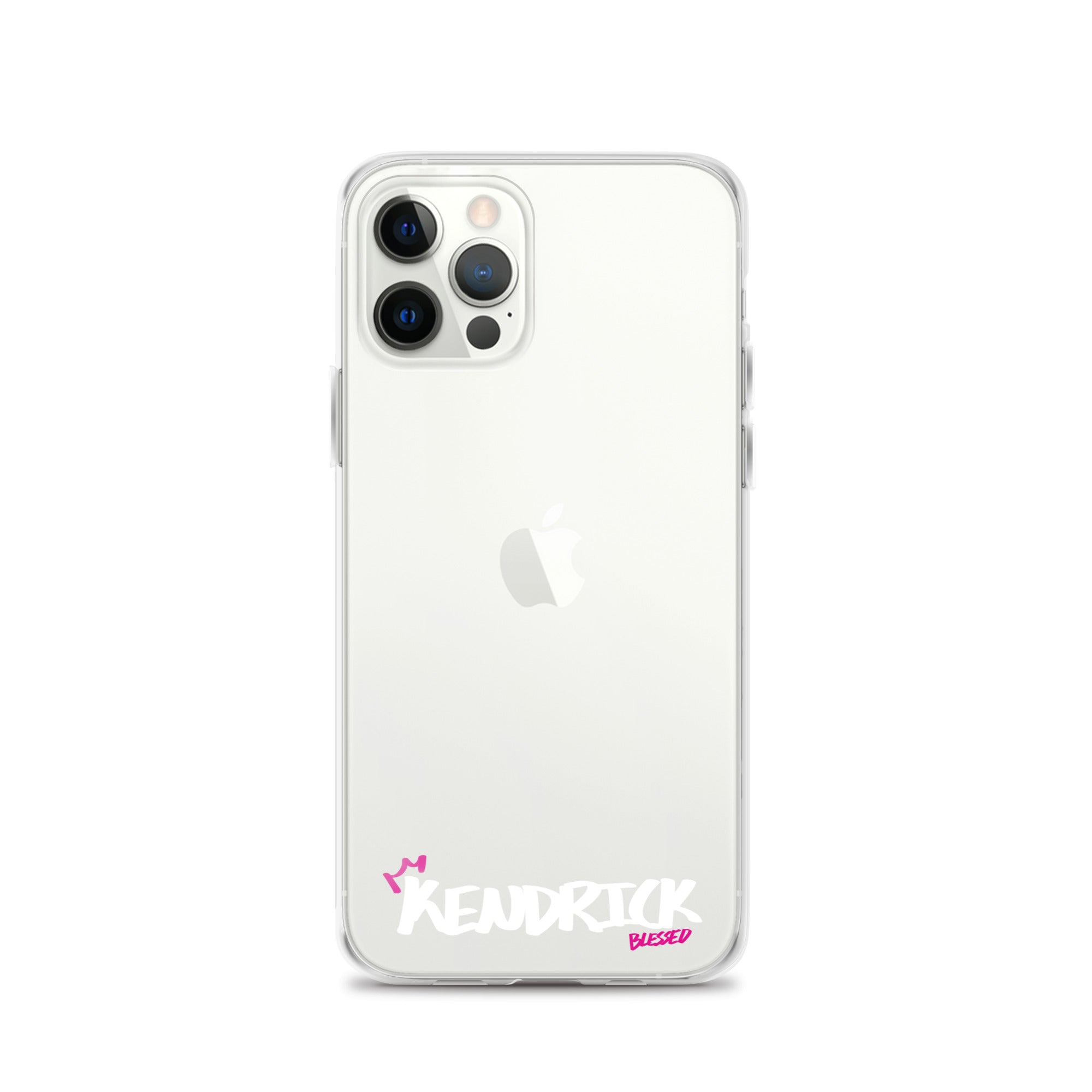 Clear iPhone Case - Kendrick Blessed