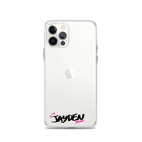 Clear iPhone Case - Jayden Blessed