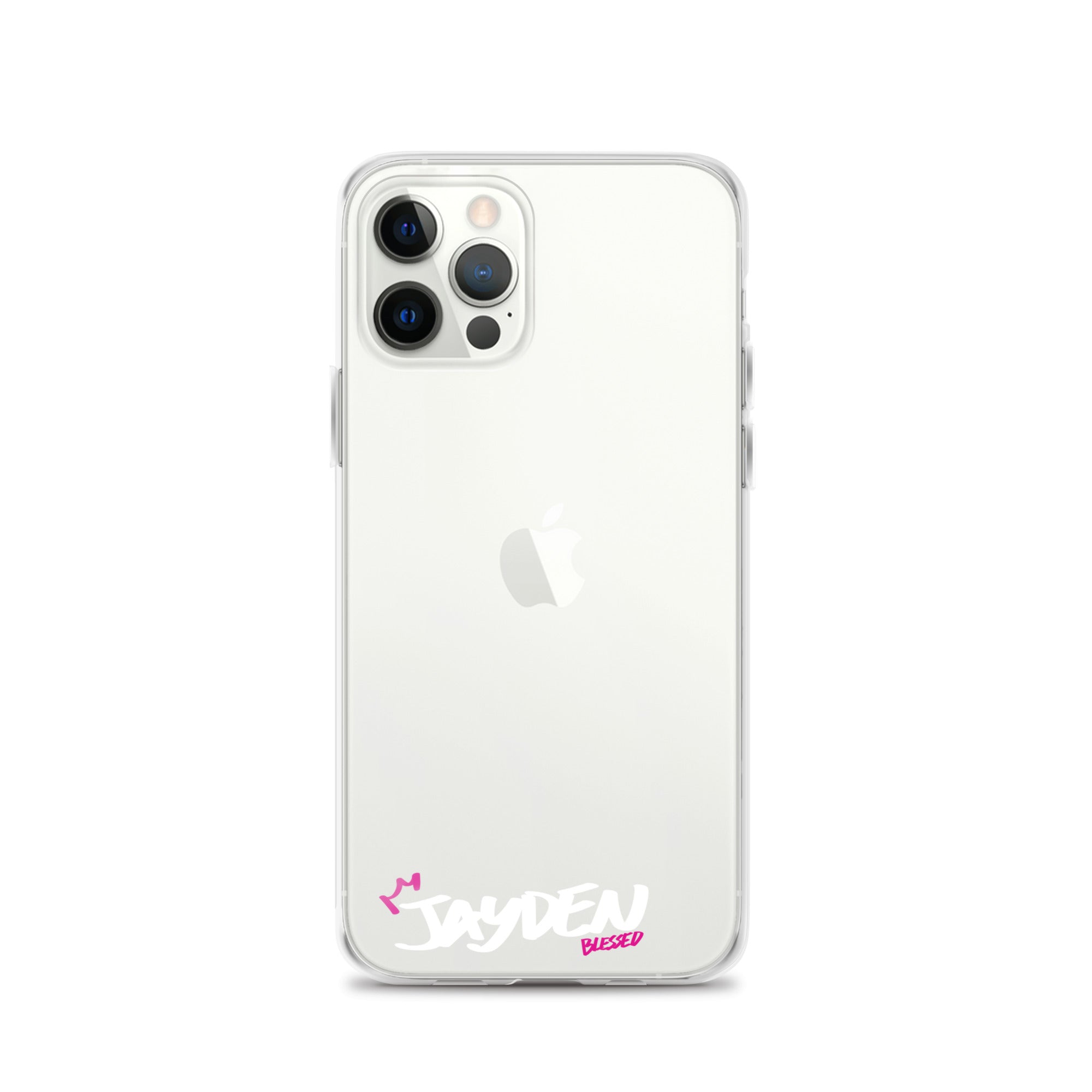 Clear iPhone Case - Jayden Blessed