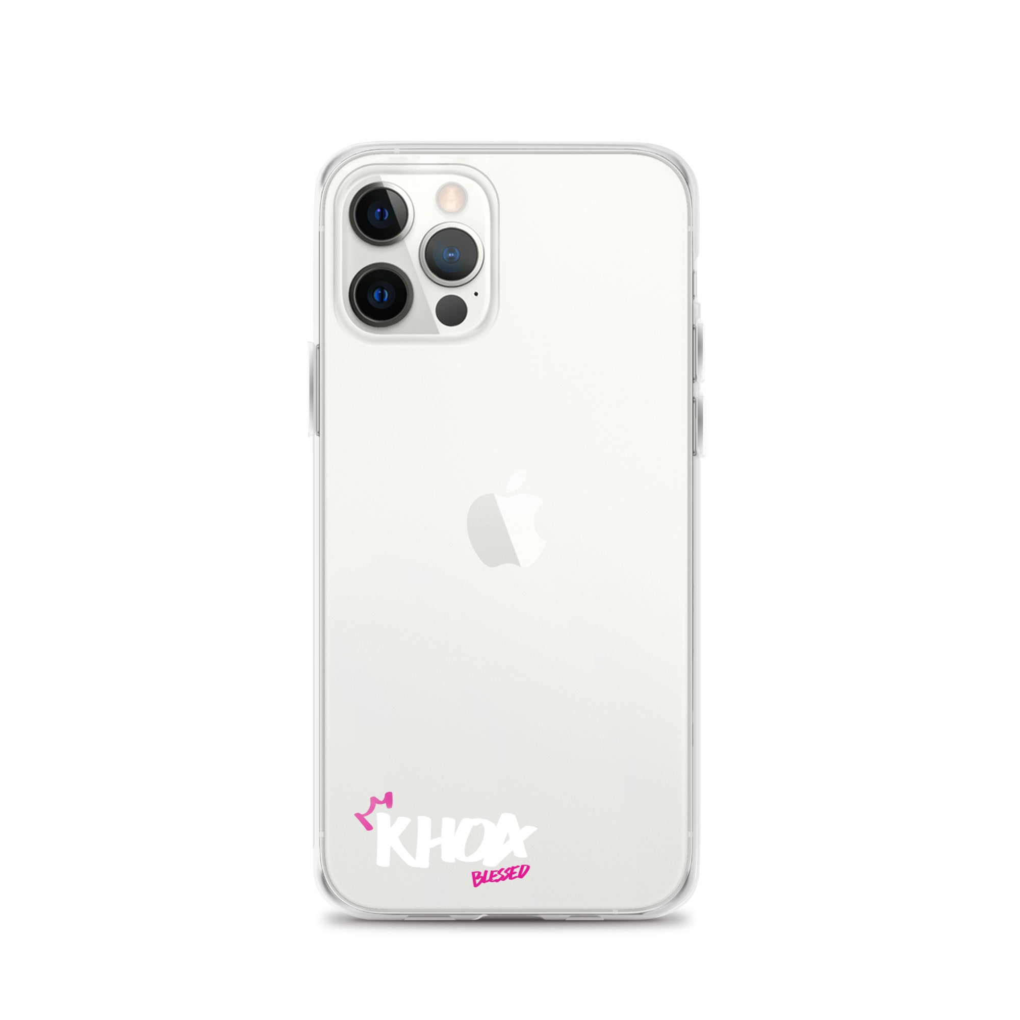 Clear iPhone Case - Khoa Blessed